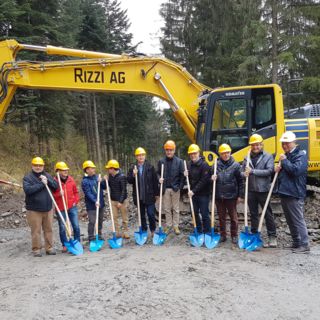 2019 Spatenstich Bergzone Ost